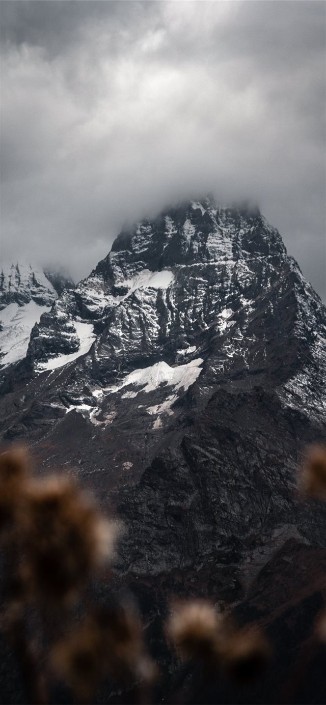 1125x2436 dombay - glacier iPhone X Wallpaper