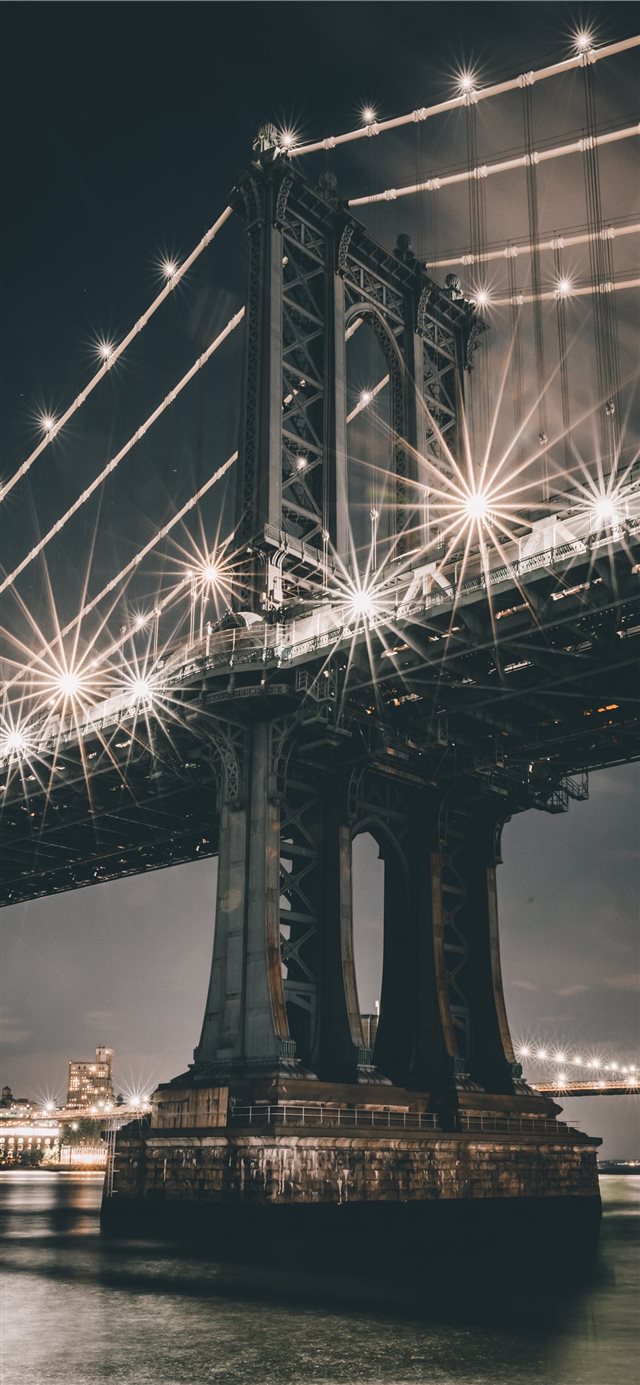 1125x2436 Manhattan Bridge  New York  United States - new york iPhone X Wallpaper