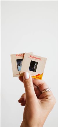 Old school kodak film slides iPhone X(S/Max/R) wallpaper