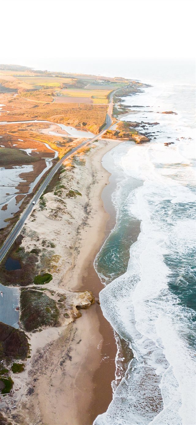 1125x2436 18365 Cabrillo Hwy S  San Gregorio  United States - light iPhone X Wallpaper