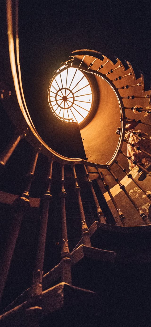 1125x2436 Cracow - spiral iPhone X Wallpaper