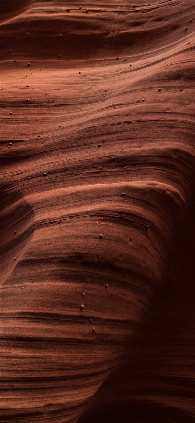 1125x2436 Close up details of the Antelope Canyon wall  - scenery iPhone X Wallpaper