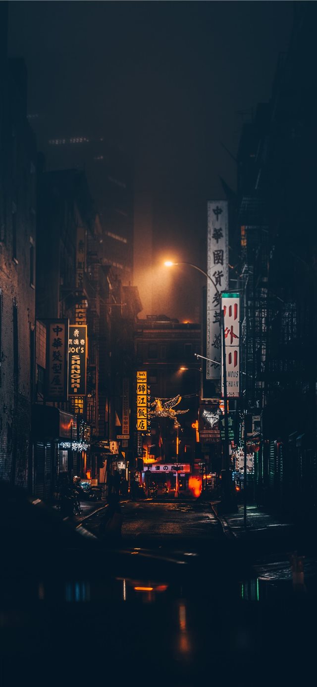 1125x2436 Chinatown  New York  United States -  iPhone X Wallpaper