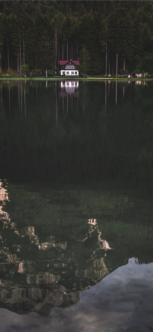 1125x2436 Lake Toblach! - vehicle iPhone X Wallpaper
