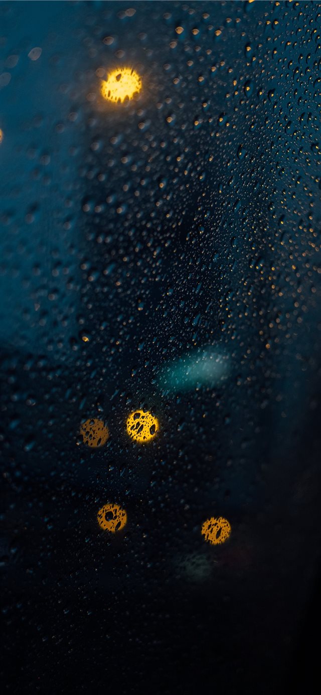 1125x2436 Stuck in traffic during an Uber ride  - bokeh iPhone X Wallpaper
