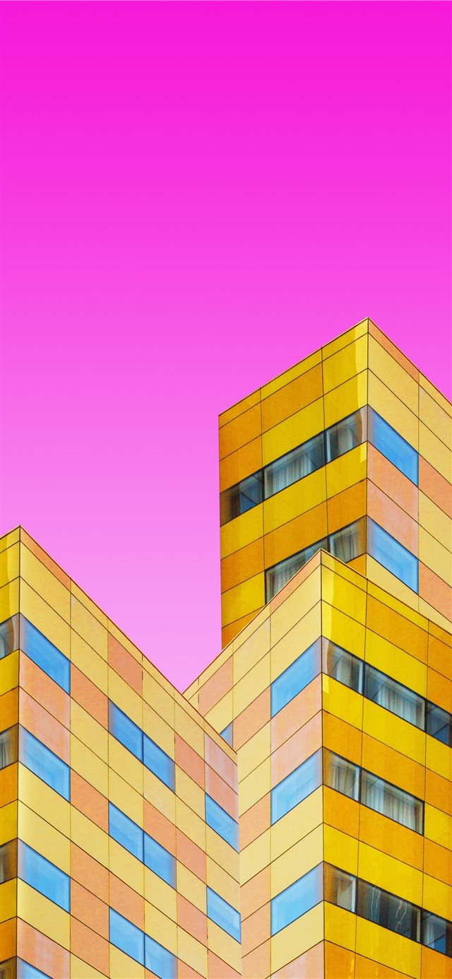 1125x2436 Canary Wharf  London  United Kingdom - yellow iPhone X Wallpaper