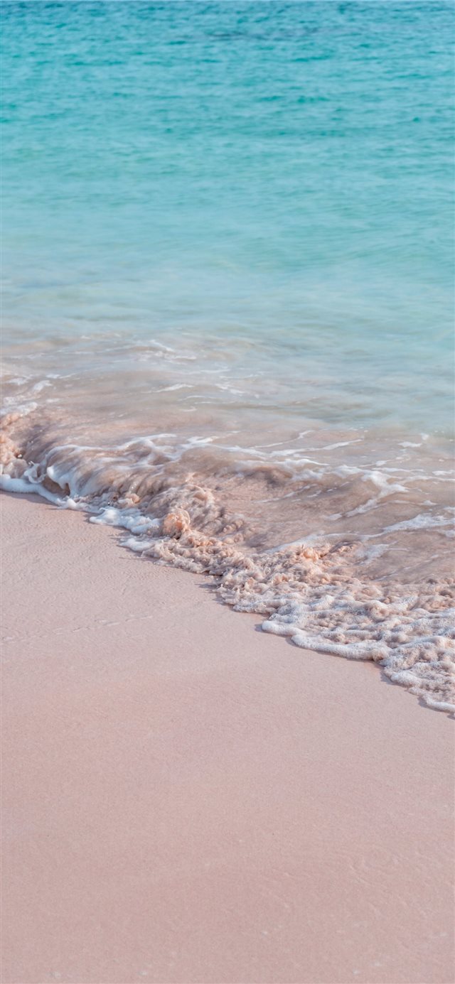 1125x2436 Bahamas - waves iPhone X Wallpaper
