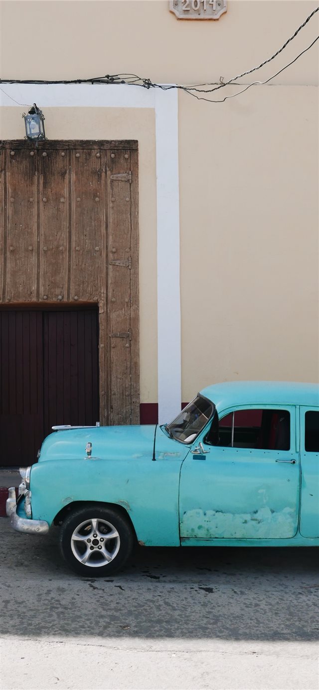1125x2436 Trinidad  Cuba - truck iPhone X Wallpaper