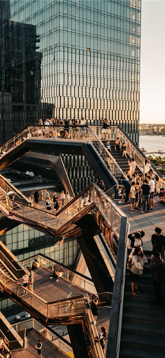1125x2436 Angles on Angles  - new york iPhone X Wallpaper