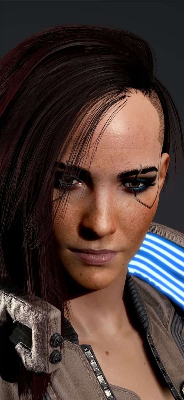 1125x2436 cyberpunk 2077 character 4k 2019 - pc games iPhone X Wallpaper