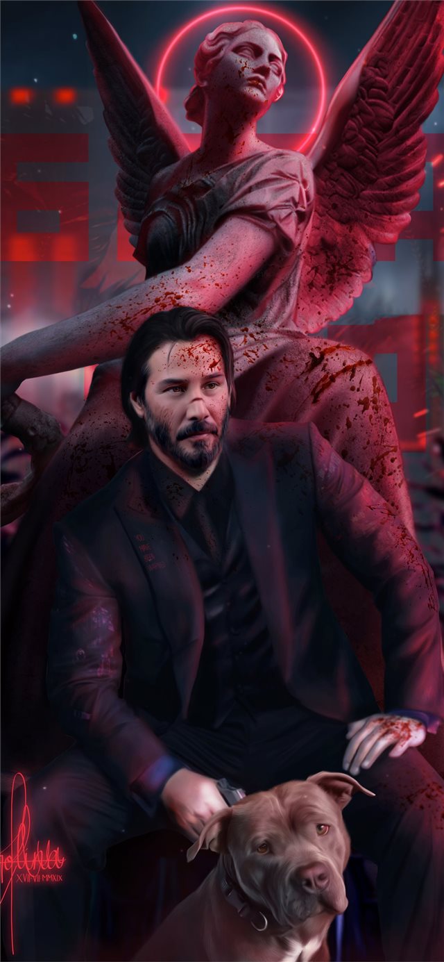 1125x2436 baba yaga - john wick iPhone X Wallpaper