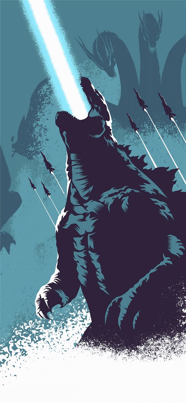 1125x2436 godzilla 4k 2019 - godzilla iPhone X Wallpaper
