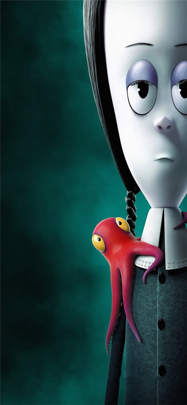 1125x2436 2019 the addams family - movies iPhone X Wallpaper