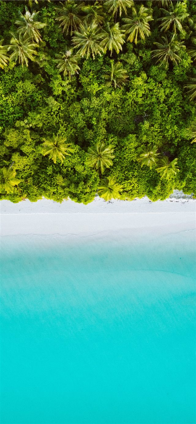 1125x2436 Maldives  - landscape iPhone X Wallpaper
