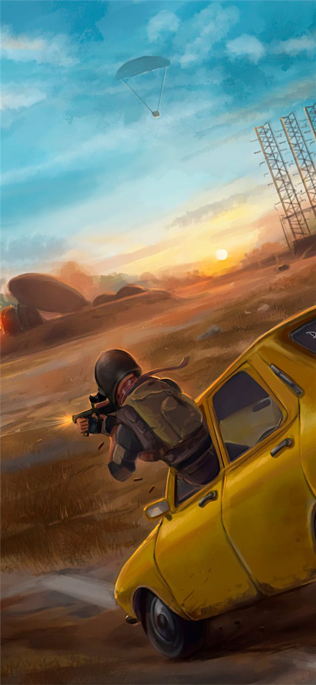 1125x2436 pubg car fight 4k - 2019 games iPhone X Wallpaper