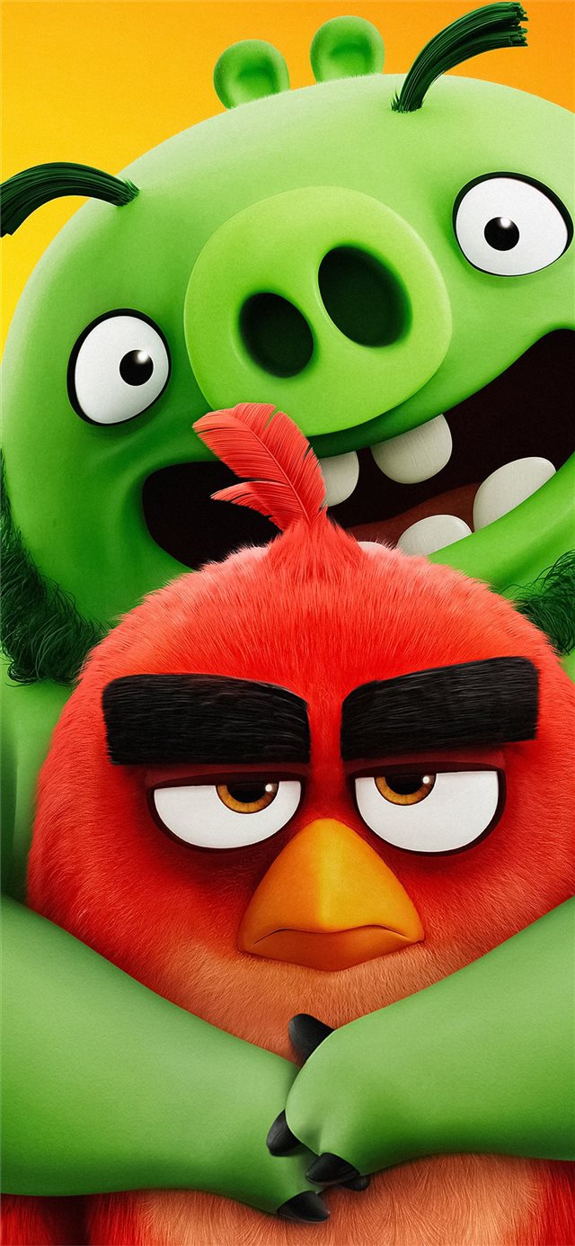 1125x2436 the angry birds movie 2 2019 5k new - 2019 movies iPhone X Wallpaper