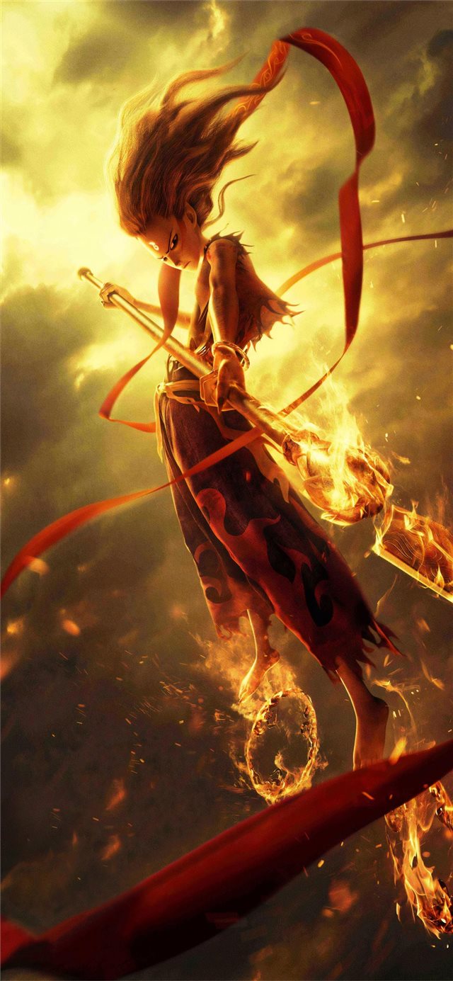 1125x2436 ne zha zhi mo tong jiang shi - 5k iPhone X Wallpaper