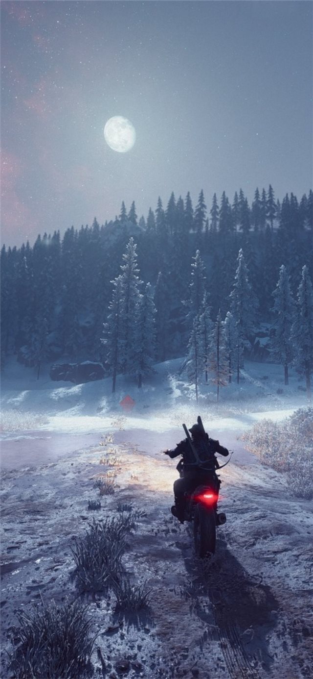 1125x2436 days gone ride - games iPhone X Wallpaper