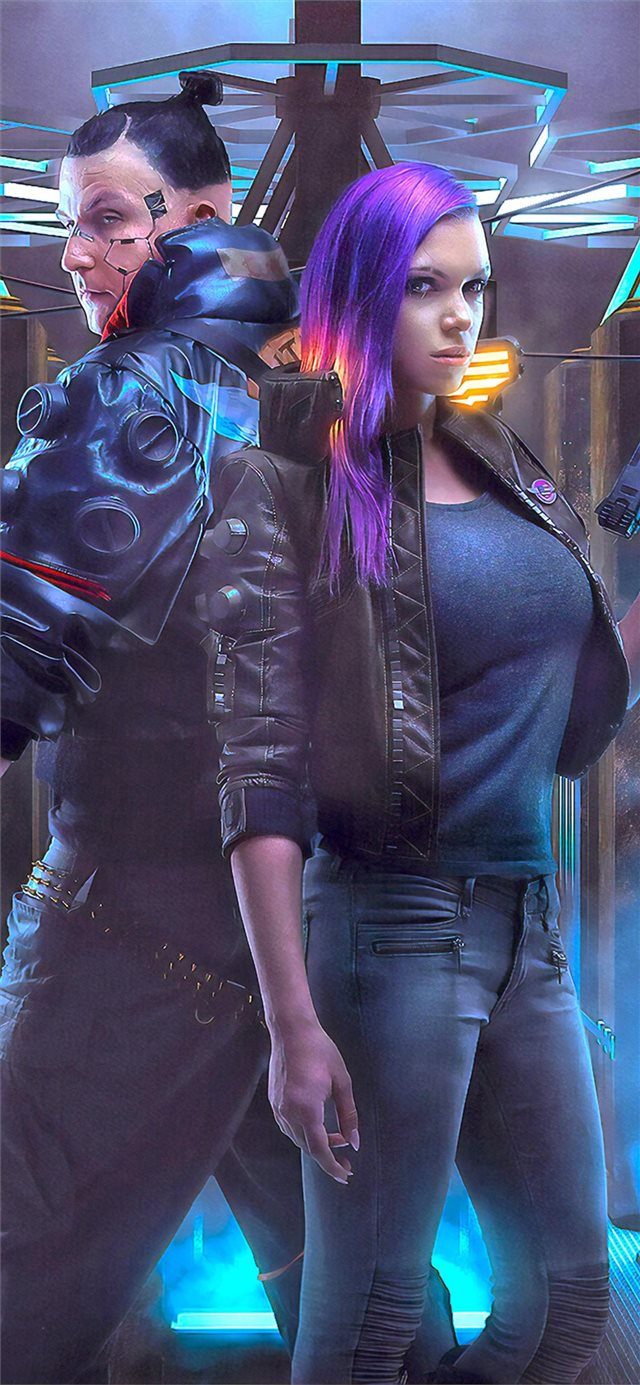 1125x2436 cyberpunk 2077 game cosplay - xbox games iPhone X Wallpaper
