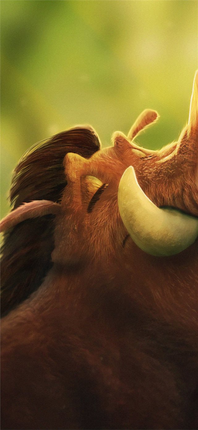 1125x2436 pumbaa 4k 2019 - artstation iPhone X Wallpaper