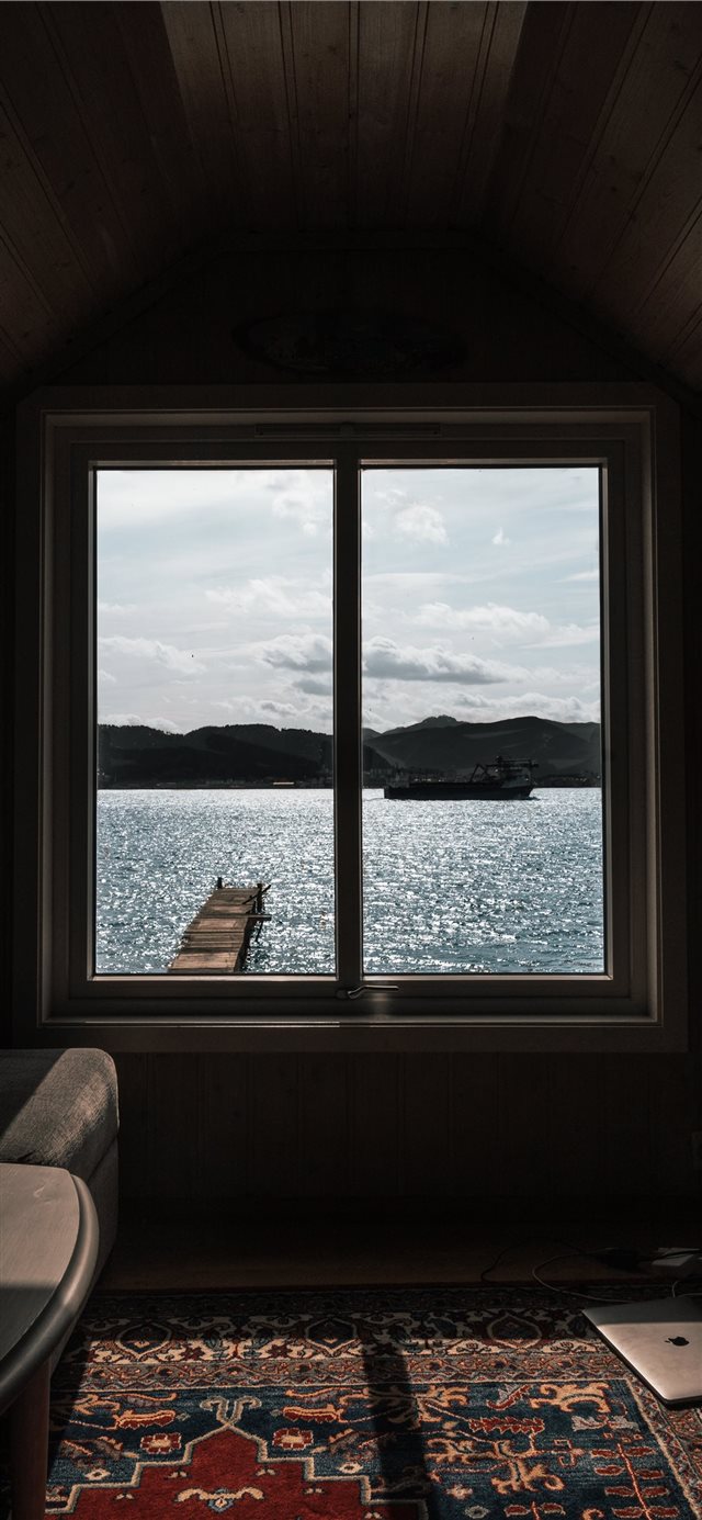 1125x2436 Norway  Ålesund   Office for the weekend   - table iPhone X Wallpaper