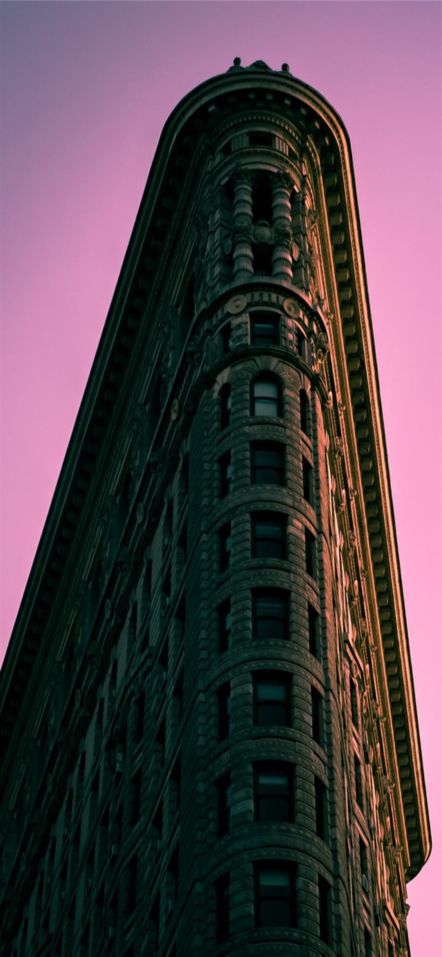 1125x2436 Flatiron sunset      david w... - city iPhone X Wallpaper