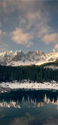 karersee Italy wallpaper
