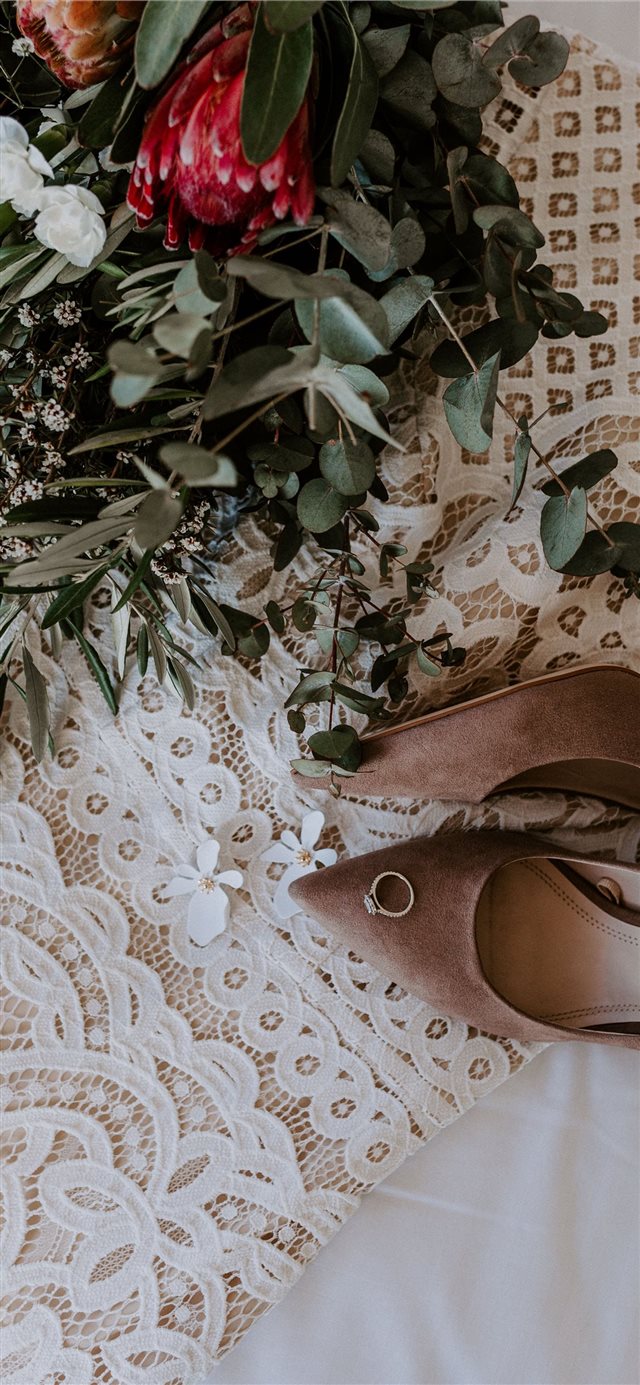 1125x2436 Wedding Flatlay - apparel iPhone X Wallpaper