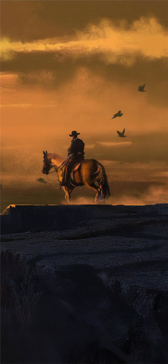 1125x2436 red dead redemption 4k landhscape - red dead redemption 2 iPhone X Wallpaper