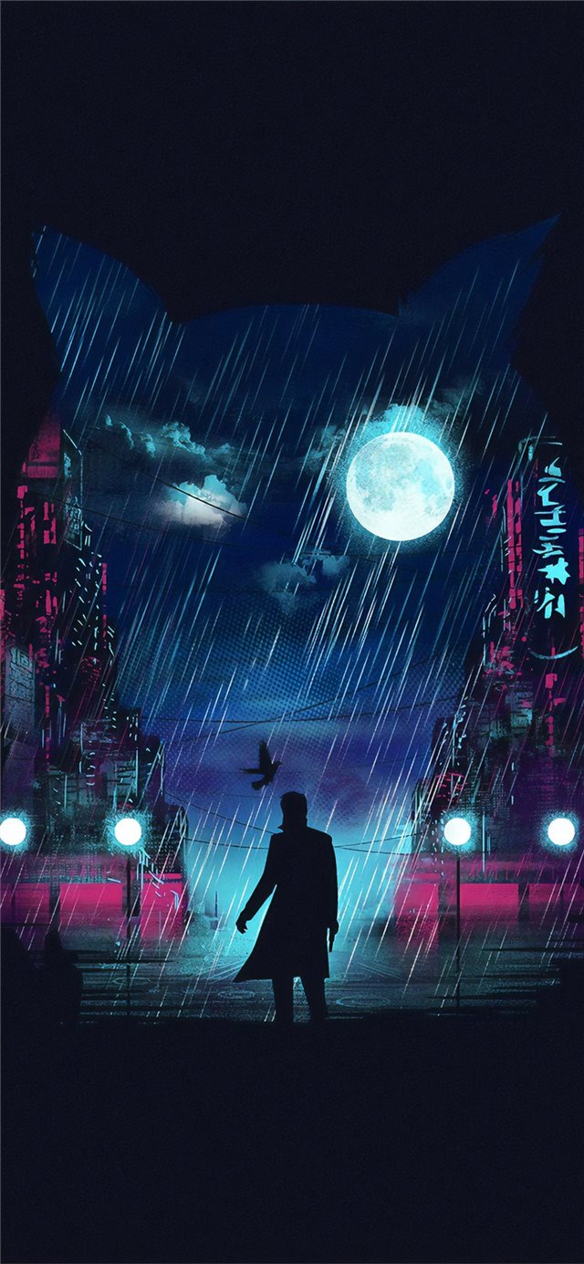 1125x2436 blade runner digital art 4k - digital art iPhone X Wallpaper