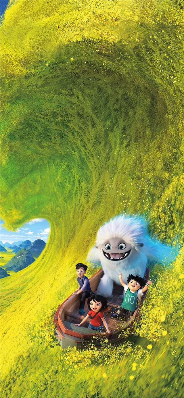 1125x2436 abominable 2019 animated movie 8k - abominable iPhone X Wallpaper
