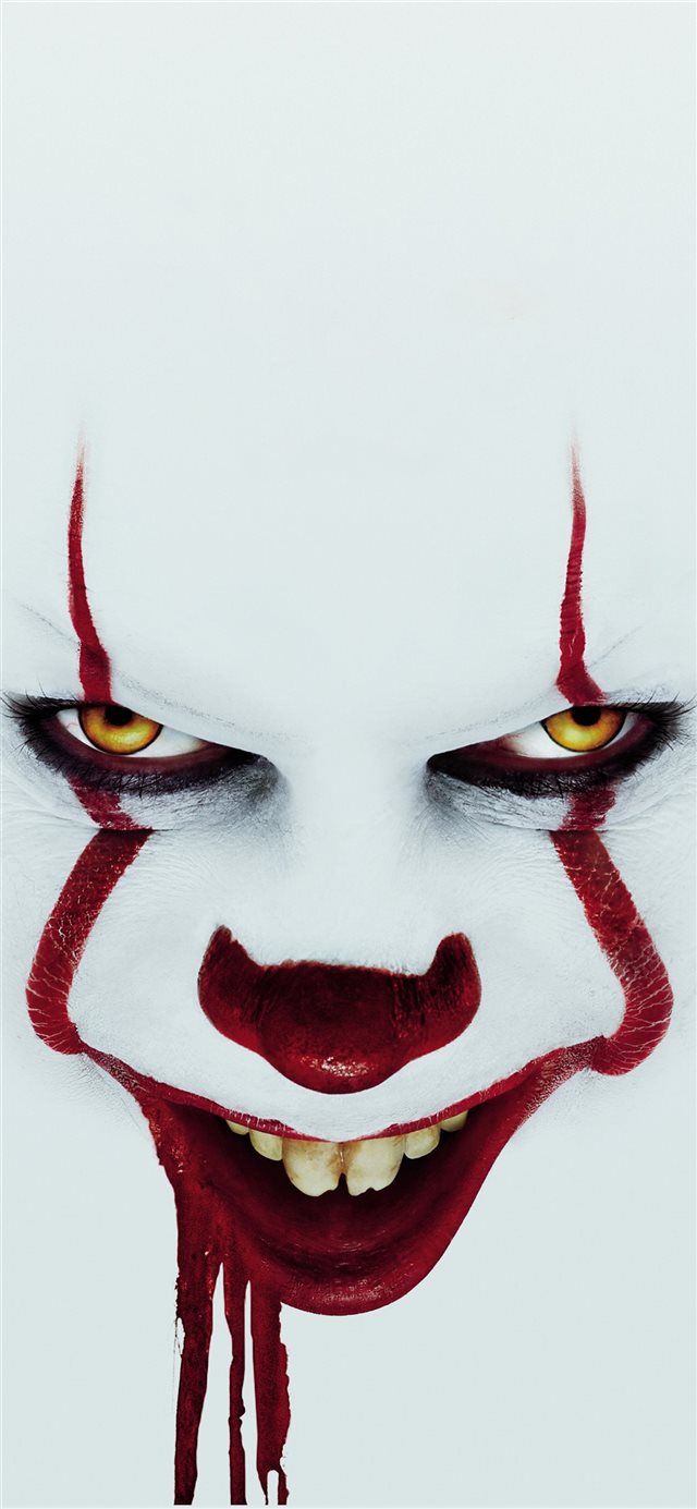 1125x2436 it chapter two 2019 blood drop 5k - it iPhone X Wallpaper