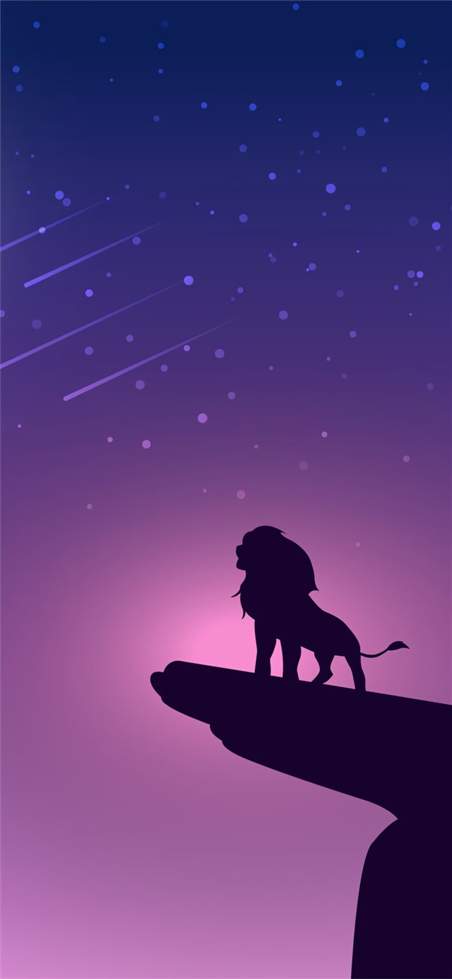 1125x2436 the simba - disney iPhone X Wallpaper