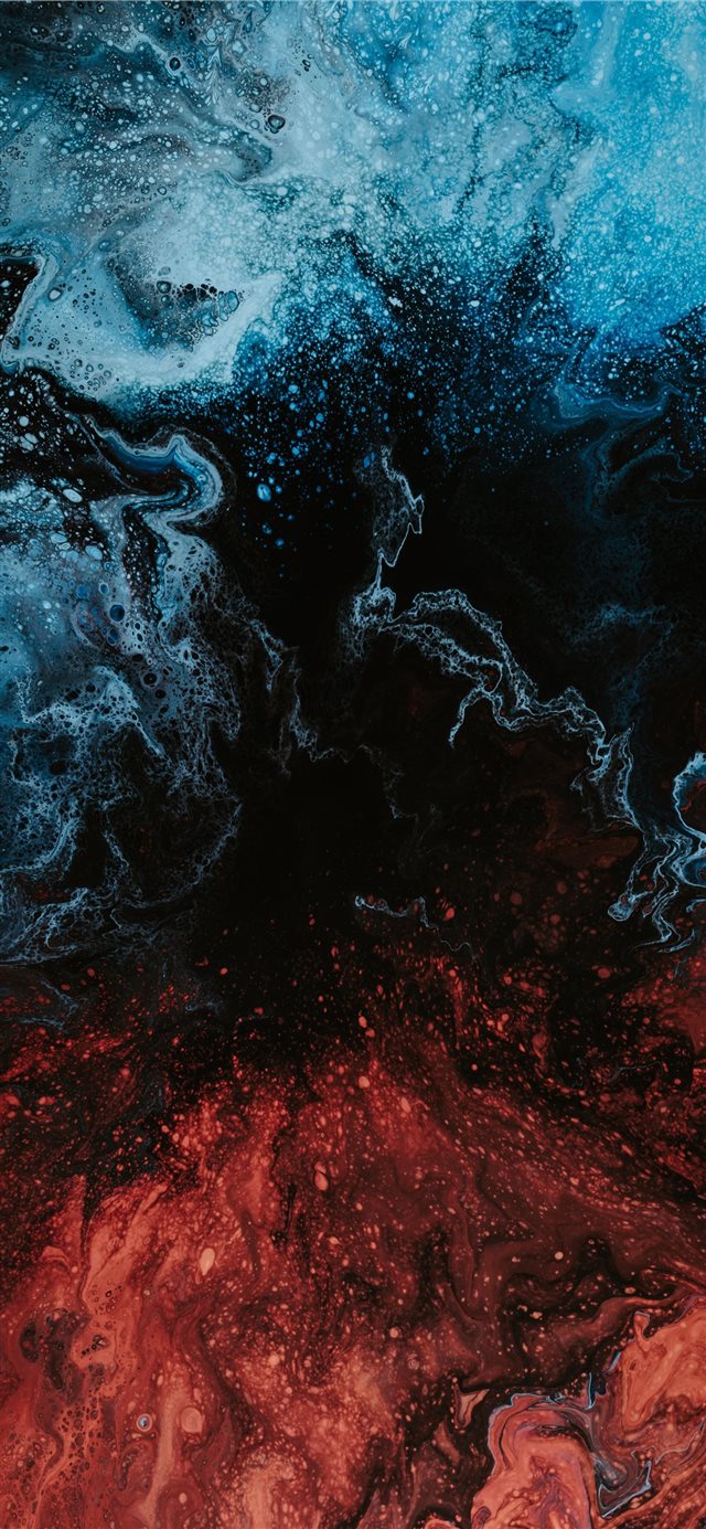 1125x2436 red and blue wallpaper -  iPhone X Wallpaper