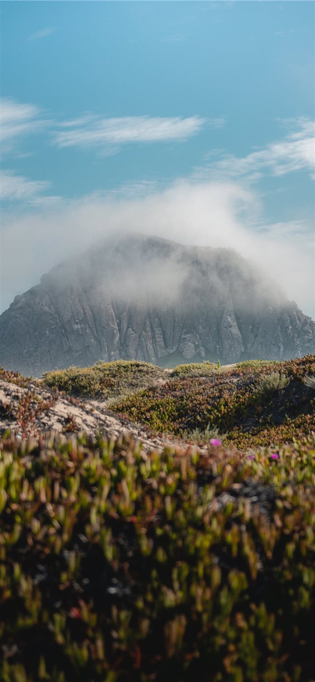 1125x2436 Morro Rock California - sports iPhone X Wallpaper