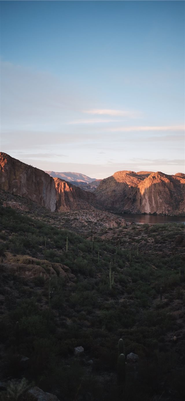 1125x2436 Arizona Views - winter iPhone X Wallpaper