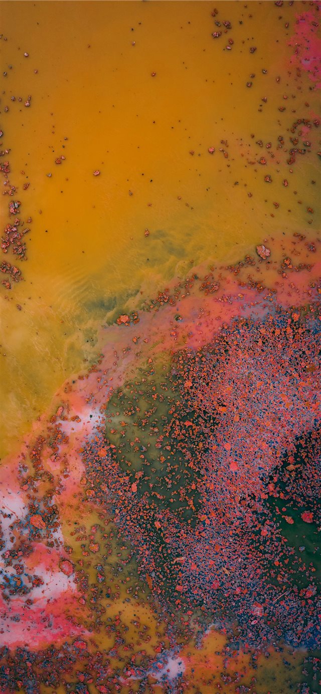 1125x2436 POLLOCK - texture iPhone X Wallpaper