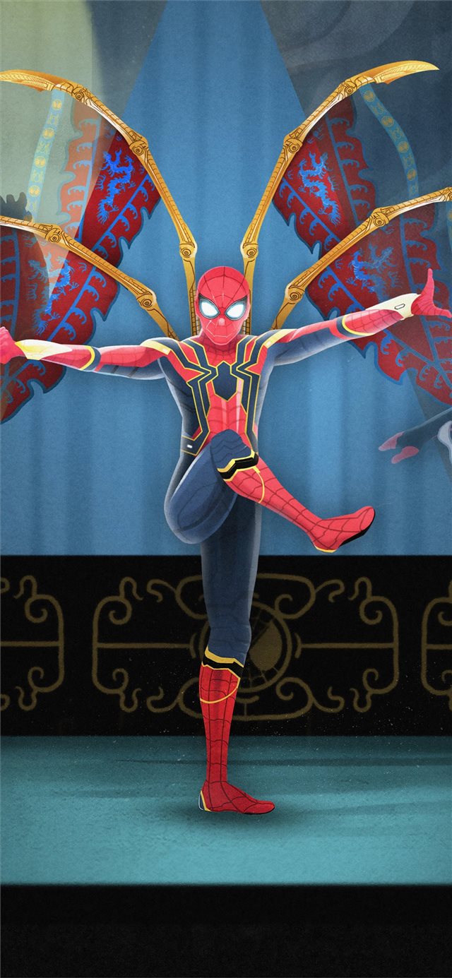 1125x2436 spiderman far from home 8k - spiderman far from home iPhone X Wallpaper