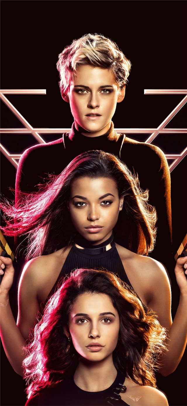 1125x2436 4k charlies angels 2019 movie - naomi scott iPhone X Wallpaper