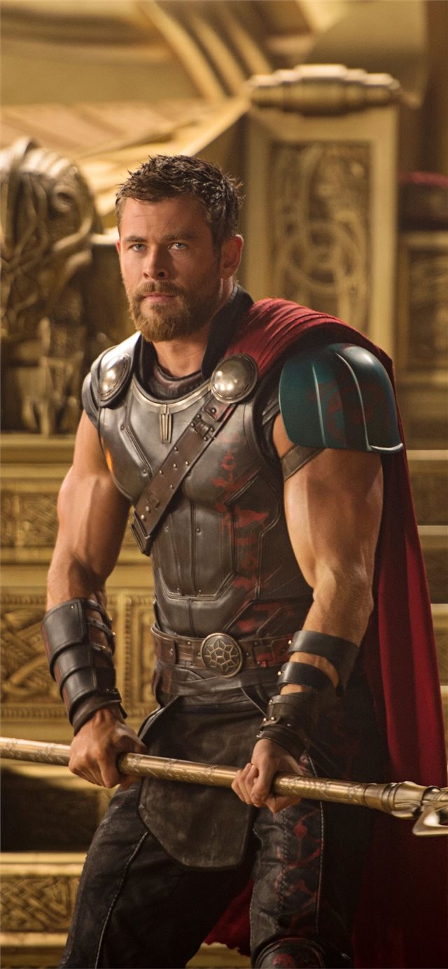 1125x2436 thor chris hemsworth 4k -  iPhone X Wallpaper
