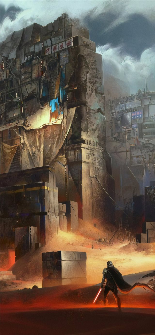 1125x2436 star wars terra incognita 4k - digital art iPhone X Wallpaper