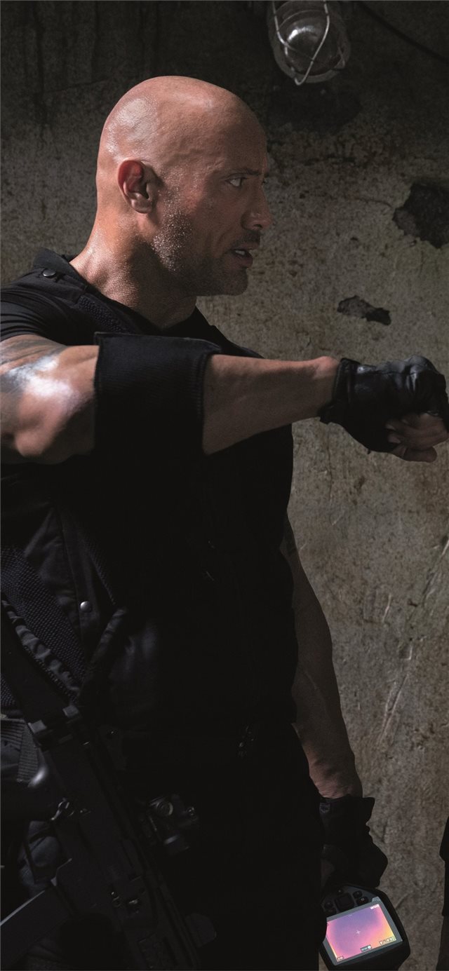 1125x2436 hobbs and shaw 8k 2019 movie -  iPhone X Wallpaper