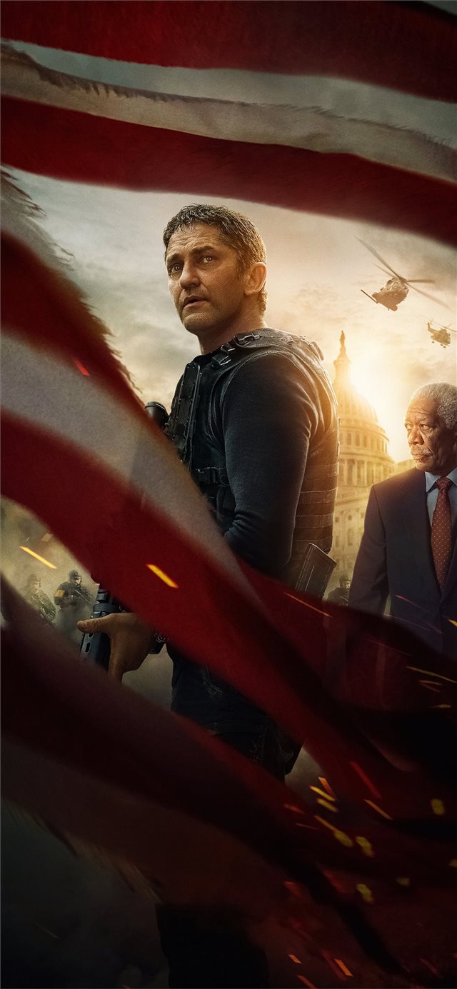 1125x2436 angel has fallen 2019 4k - 2019 movies iPhone X Wallpaper