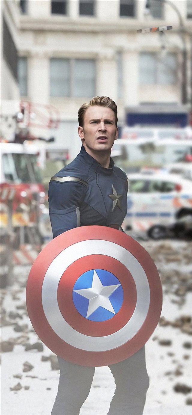 1125x2436 captain america tony stark antman in avengers endg... -  iPhone X Wallpaper