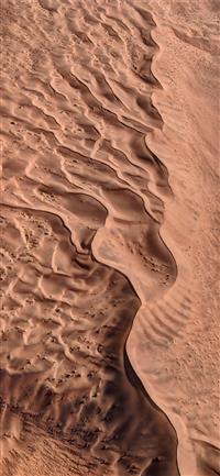 aerial view photography of desert wallpaper