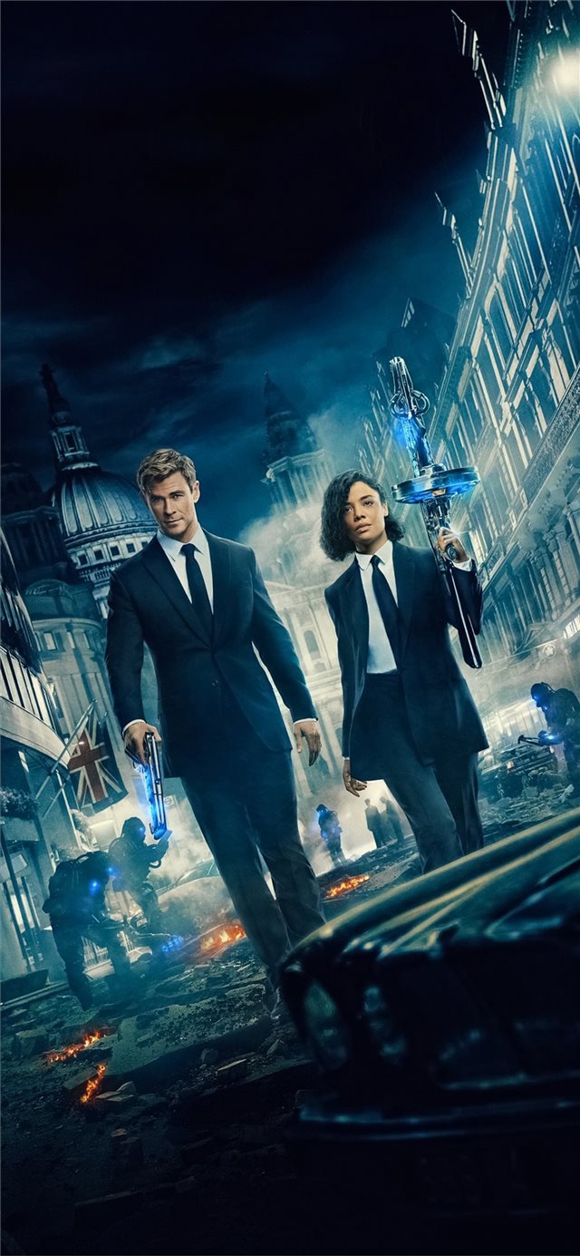 1125x2436 men in black international poster 4k - men in black iPhone X Wallpaper