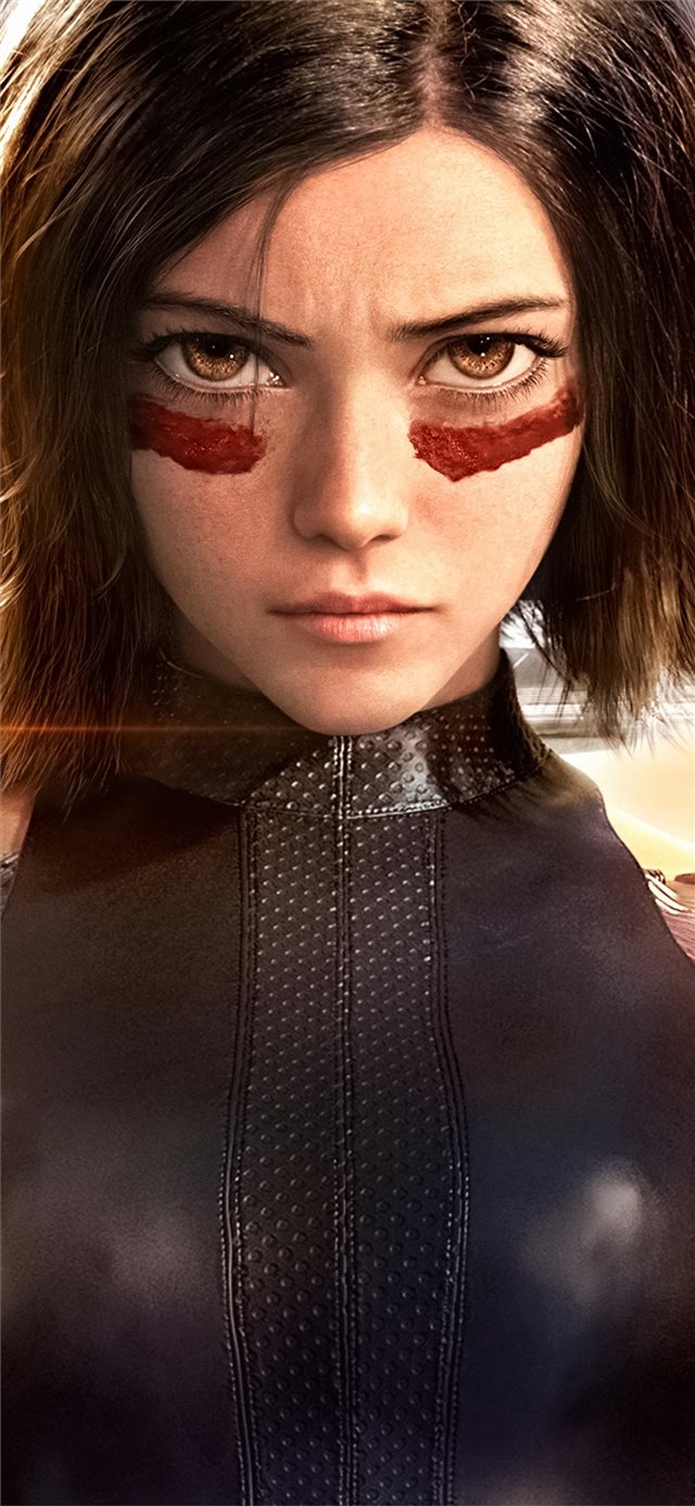 1125x2436 5k alita battle angel - 5k iPhone X Wallpaper