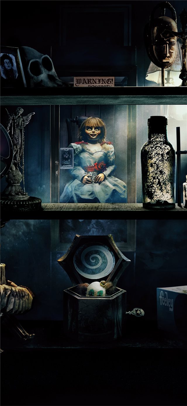 1125x2436 annabelle comes home 2019 8k - 8k iPhone X Wallpaper