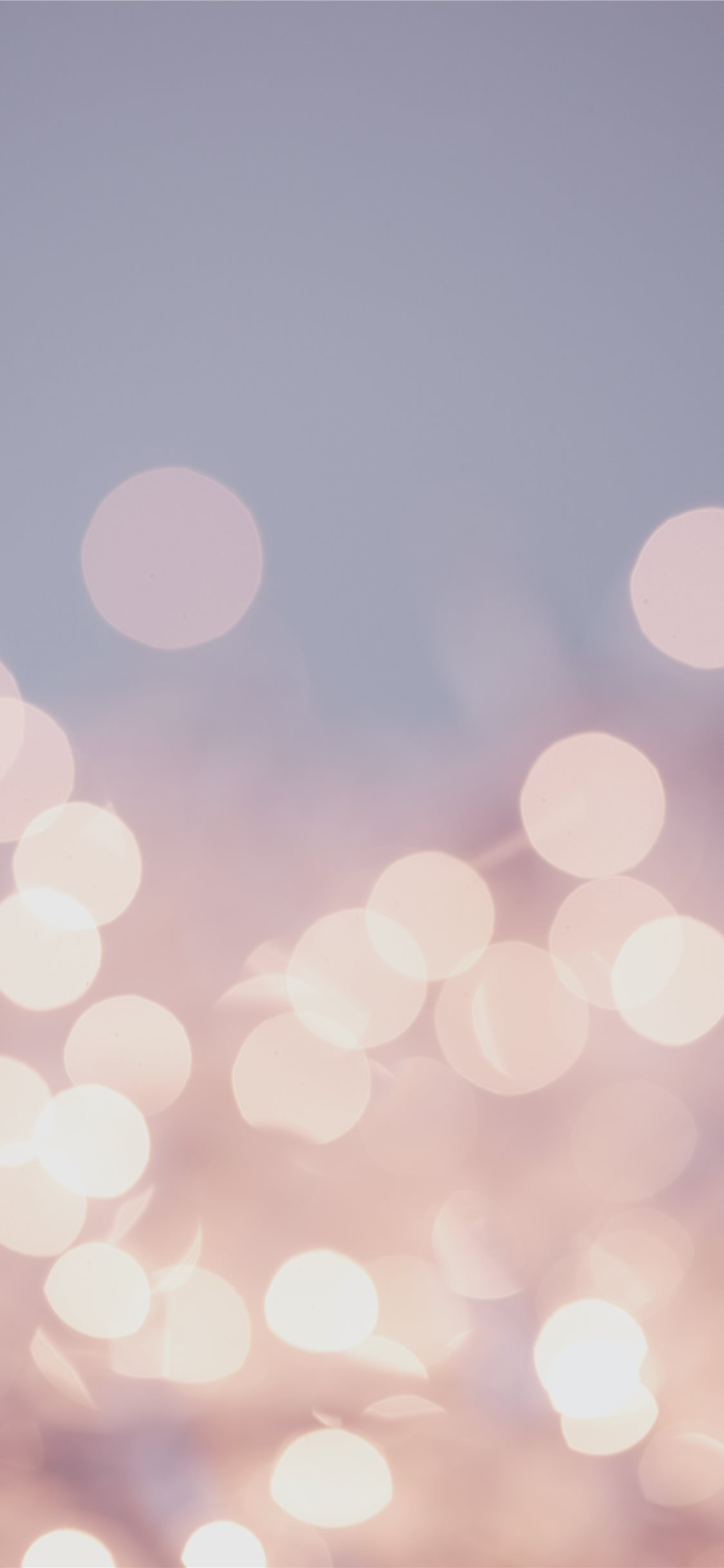 Pretty pastel bokeh fairy lights background iPhone X Wallpapers Free