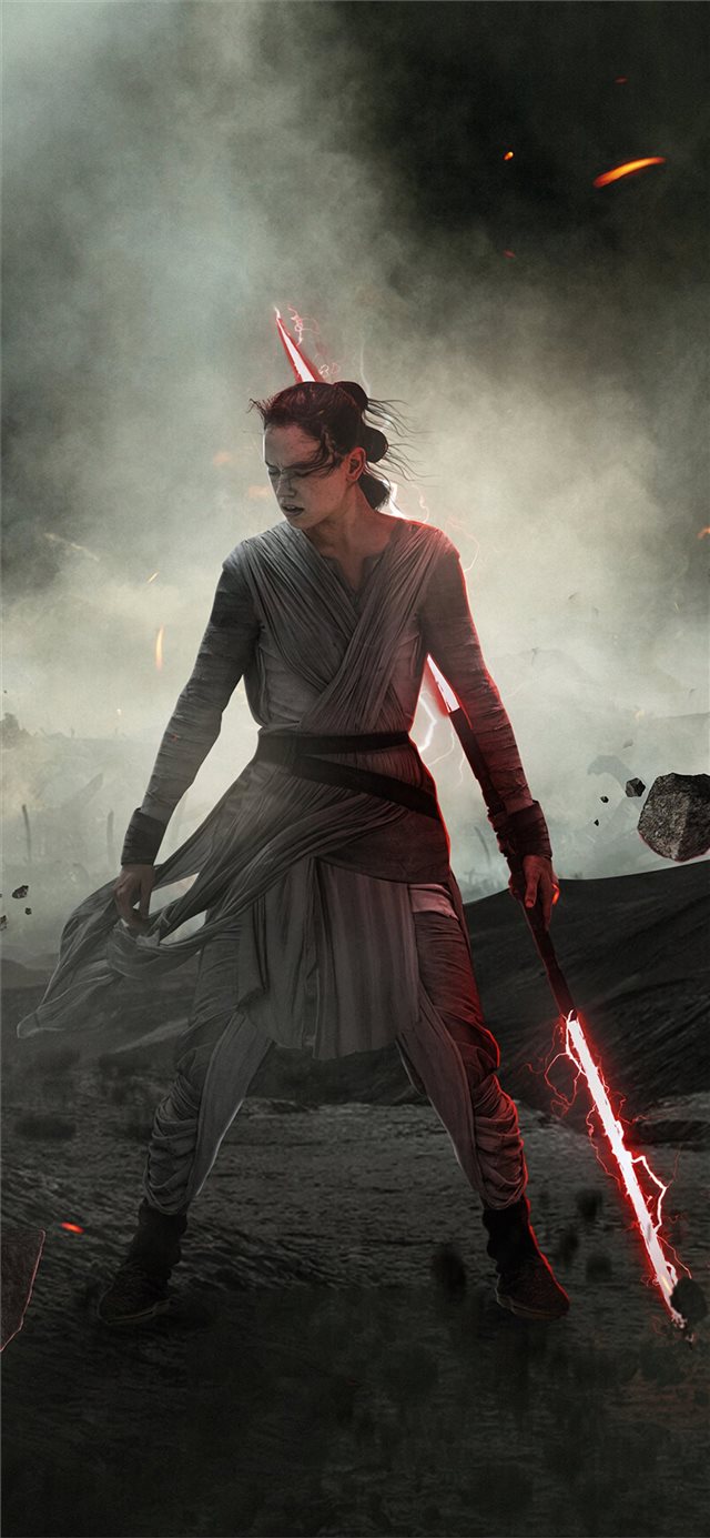 1125x2436 dark rey star wars the rise of skywalker -  iPhone X Wallpaper